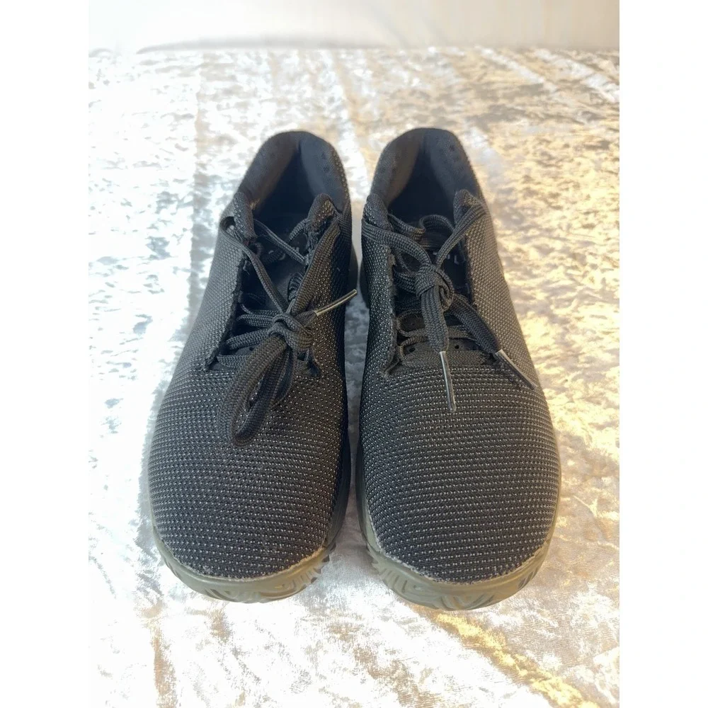 NOBULL Trainer Shoes Black Gum Sole Cross Training Sneakers Men's 7 Women's 8.5